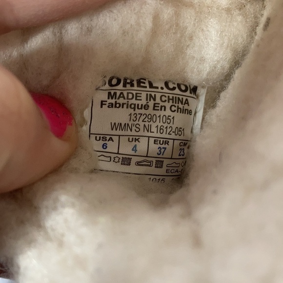 Sorel Nakiska slide Apres slippers gray size 6 - Picture 7 of 8